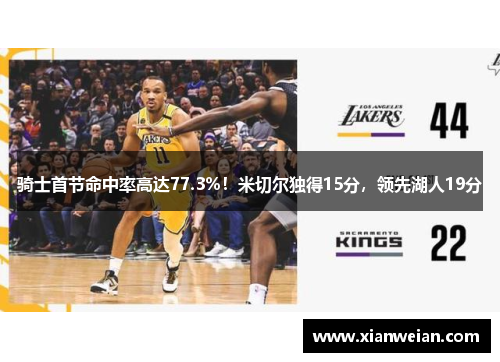 骑士首节命中率高达77.3%！米切尔独得15分，领先湖人19分